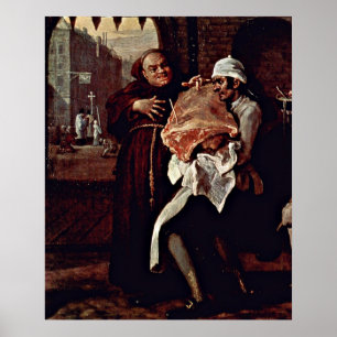 Poster A carne assada de Inglaterra velha por William