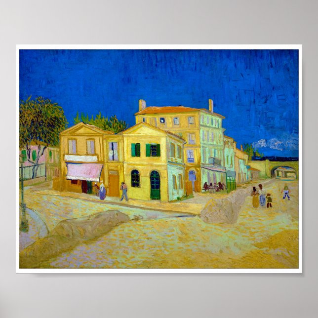 Poster A Casa Amarela, Van Gogh (Frente)