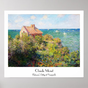 Póster A casa de campo do pescador em Varengeville Claude