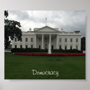 Poster A Casa-Democracia branca