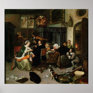 Póster A Casa Dissoluta, 1668