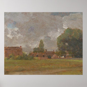 Poster A casa do polícia de John Constable Golding, B