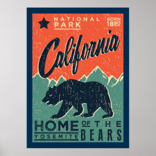 Poster A casa do Yosemite carrega   Califórnia