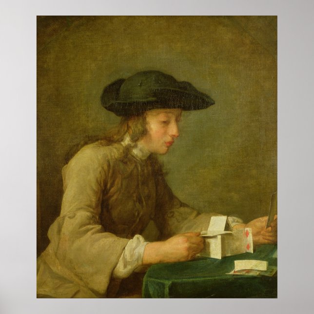 Póster A Casa dos Cartões (Frente)