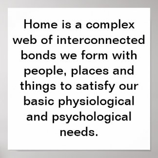 POSTER A CASA É ONDE...