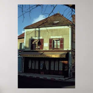 Poster A casa em que Vincent van Gogh