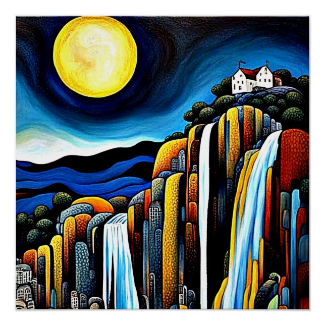 Póster A Casa na Borda (Frente)