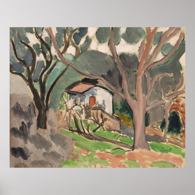 Poster A Casa Pequena de Matisse (Frente)