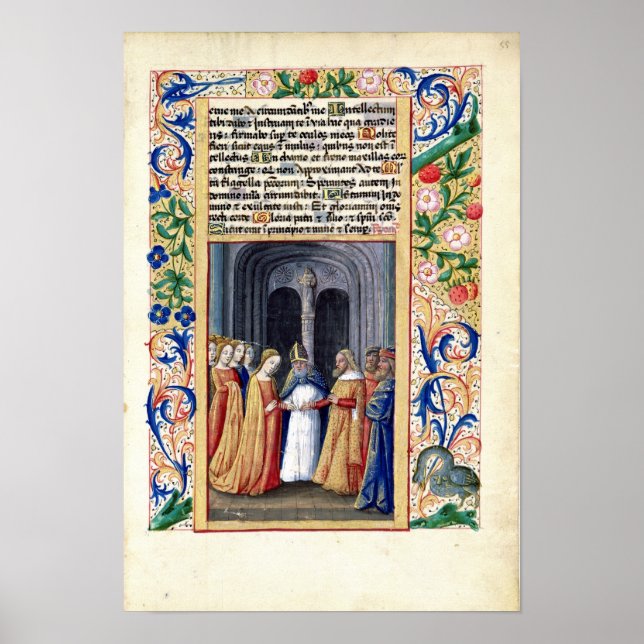 Póster A casamento de Michal a David (Frente)