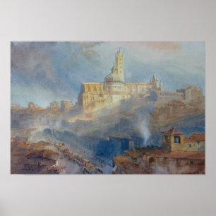 Póster A Catedral, Siena, 1902