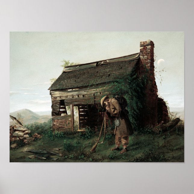 Poster A causa perdida por Henry Mosler (Frente)