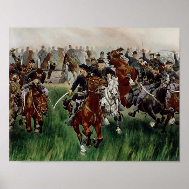 Póster A Cavalaria, 1895 (Frente)