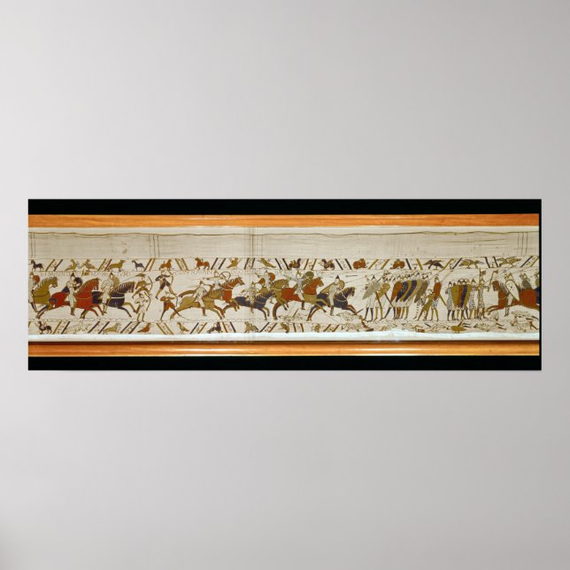 Poster A cavalaria Norman ataca os Ingleses (Frente)