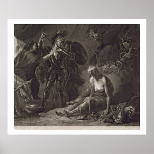Póster A caverna do desespero, de Spenser, gravado por
