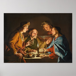 Poster "A Ceia em Emaús"