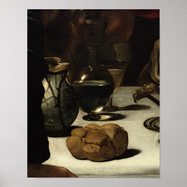 Poster A Ceia em Emmaus, 1601 (Frente)