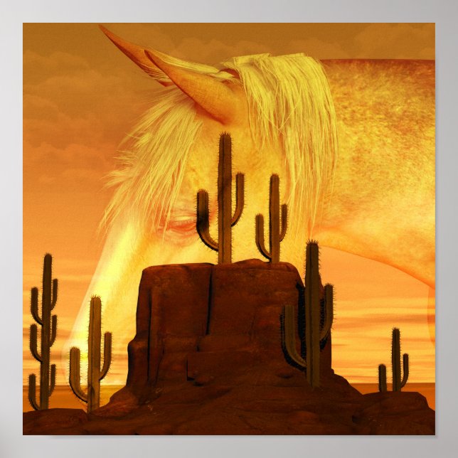 Poster A Cena do Deserto Externo (Frente)