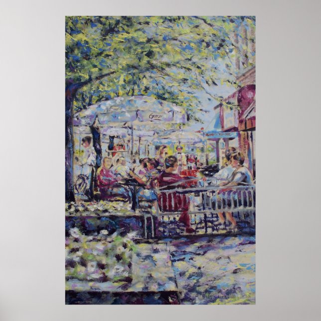 Poster A cena do Verão da rua principal de Gratzi (Frente)