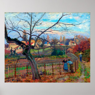 Poster A cerca Camille Pissarro 1872