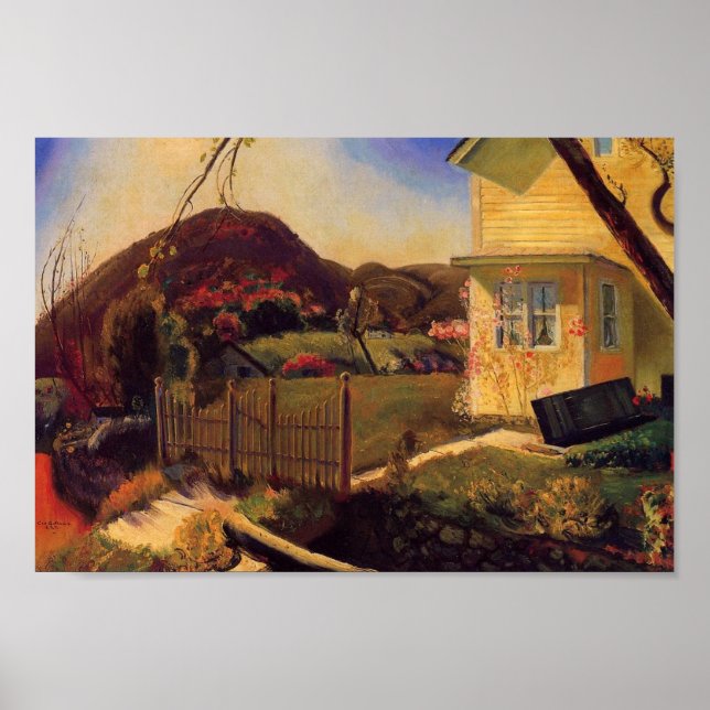 Poster A cerca de piquete de George Bellows (Frente)