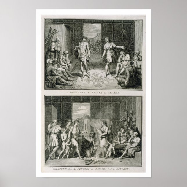 Póster A cerimônia de núpcias e o modo de divórcio (Frente)