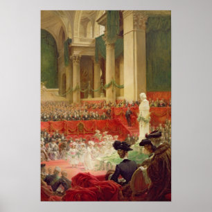Póster A cerimónia no panteão