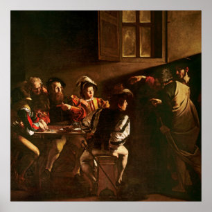 Poster A chamada de St Matthew, c.1598-1601