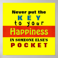 A CHAVE ~ Cartaz 12x12 (Opções de Tela)