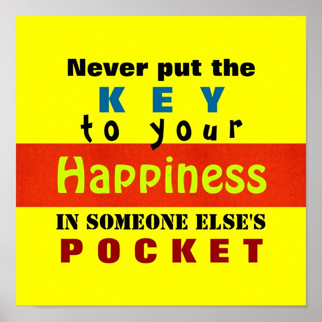 Póster A CHAVE ~ Cartaz 12x12 (Opções de Tela) (Frente)