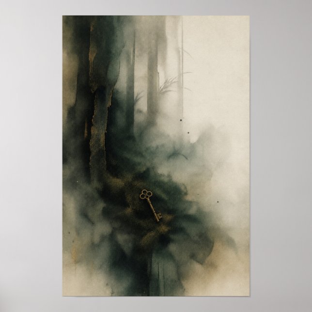 Poster A chave da floresta — KŌAN (Frente)
