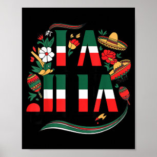 Poster A chefe cinco de maio engraçada mãe mexicana dia d