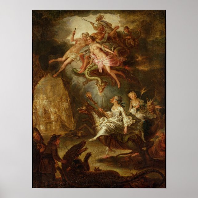 Poster A chegada ao Sabá (Frente)