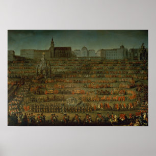 Póster A chegada de Isabella de Parma