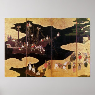 Póster A chegada do português em Japão 2