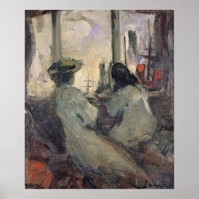 Póster A chegada em Londres (Frente)