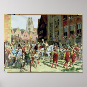 Poster A chegada triunfal em Rotterdam