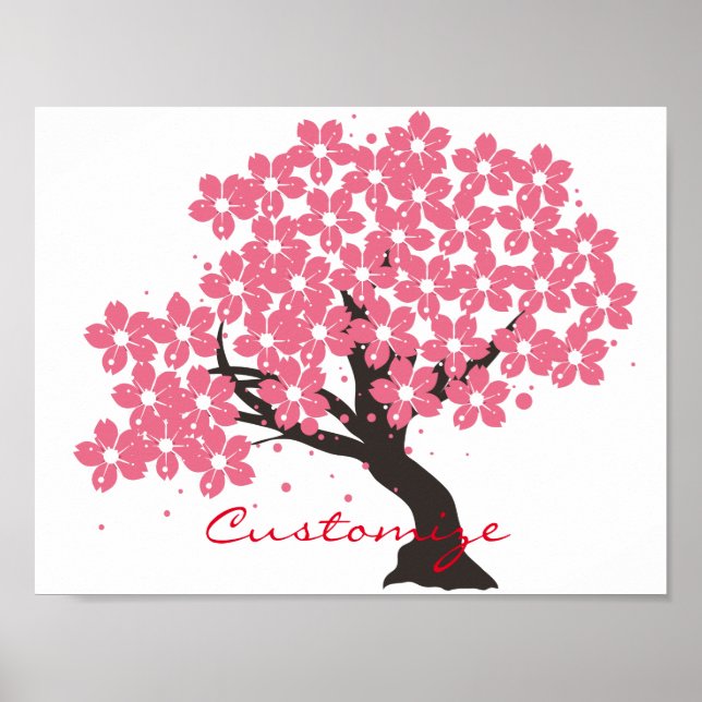 Poster A Cherry-Blossoms Thunder_Cove Japonesa Sakura (Frente)