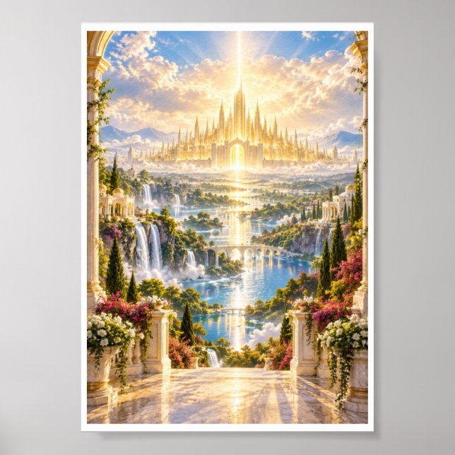 Poster A Cidade da Luz (Frente)