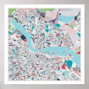 Poster A cidade de Amsterdão