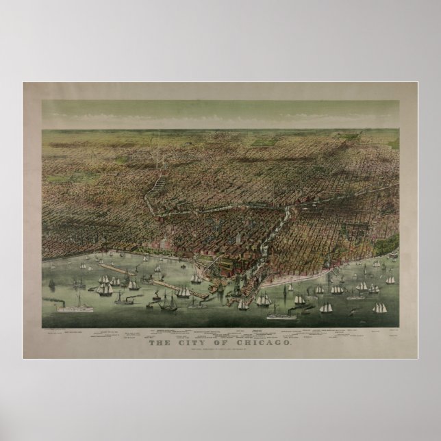 Póster A cidade de Chicago (Frente)