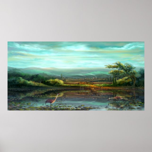 Póster A cidade de Morgine (Frente)