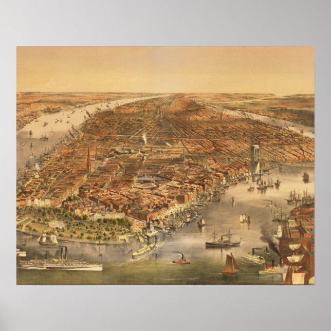 Poster A cidade de Nova Iorque, 18 (Frente)