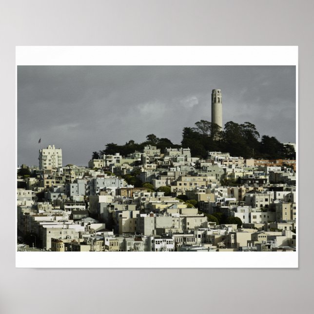 PÓSTER A CIDADE DE SAN FRANCISCO APÓS A CHUVA (Frente)