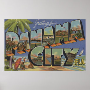 Poster A Cidade do Panamá, Florida - grandes cenas da