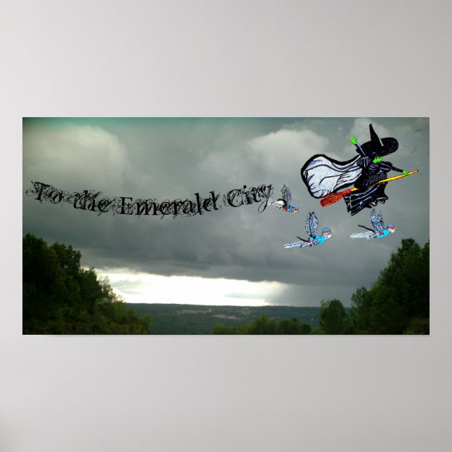 POSTER À CIDADE EMERALD (Frente)