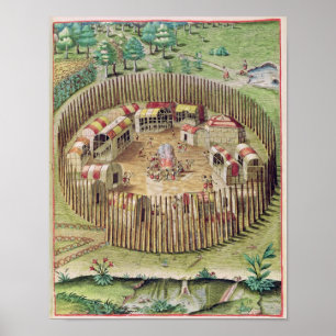 Póster A cidade fortificada de Pomeiooc