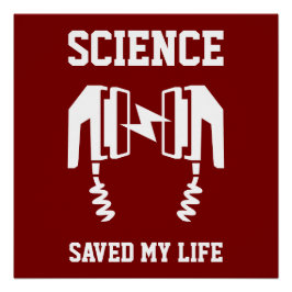 Póster A ciência salvou minha vida