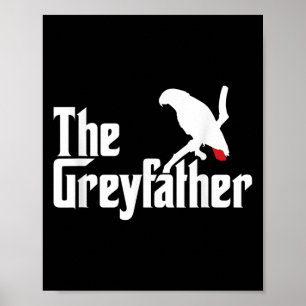 Poster A Cinza Africana, Funny Parrot, do Greydad