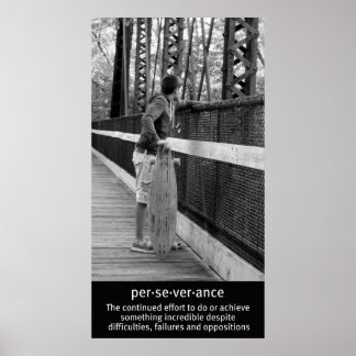 Póster A Citação de Perseverança do Bordo