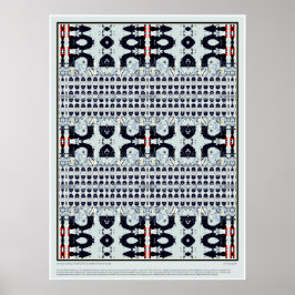 Poster A clareza é uma peça estática